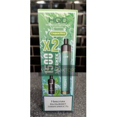 HQD LUX Сладкая Мята (устройство + 2 картриджа)
